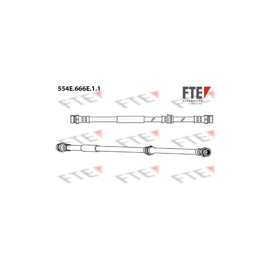 FTE 9240776 Brake Hose for Audi Tt