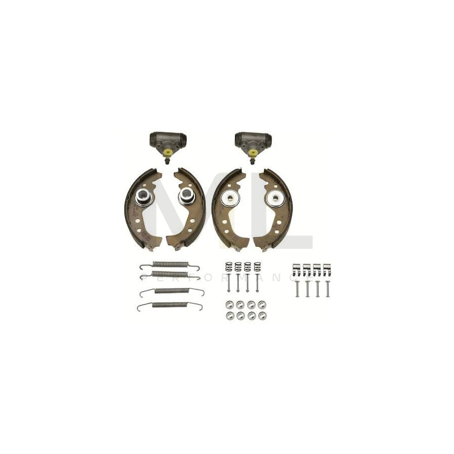 TRW Brake Kit BK1403 Brake Shoe Set for SEAT TERRA with wheel brake cylinder