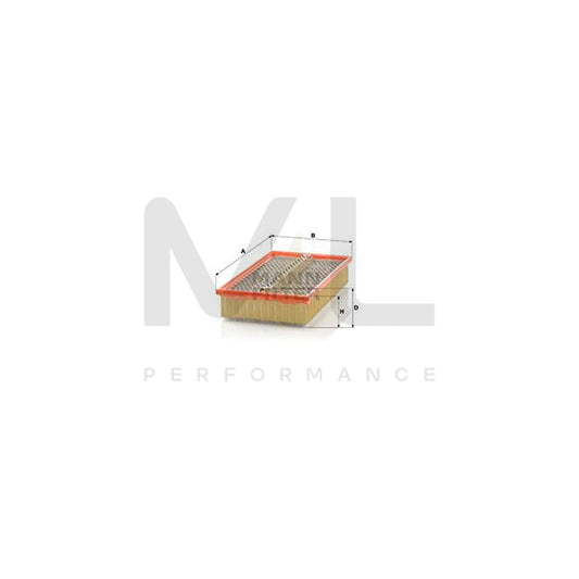 MANN-FILTER C 34 175/1 Air Filter Filter Insert, for dusty conditions