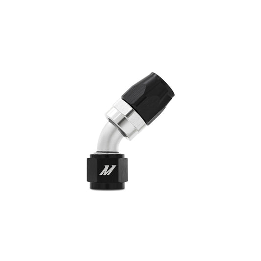 Mishimoto MMFT-SW-04-45 Aluminum -4AN 45 Degree Fitting - Black