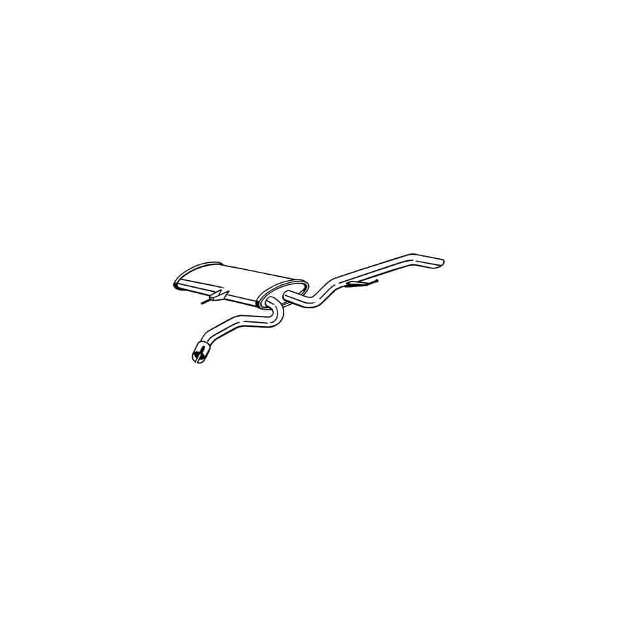 Bosal 279-869 Rear Silencer for Peugeot 308 II Sw