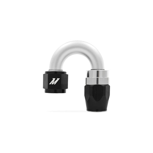 Mishimoto MMFT-SW-04-180 Aluminum -4AN 180 Degree Fitting - Black