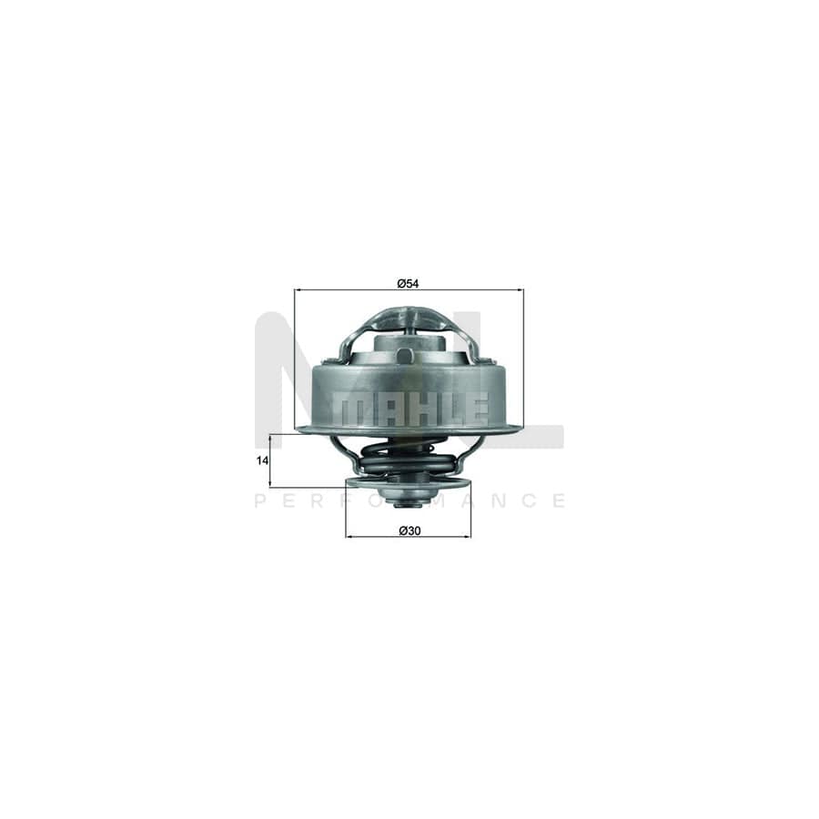 MAHLE ORIGINAL TX 124 87D Engine thermostat Opening Temperature: 87��C, with seal | ML Performance Car Parts