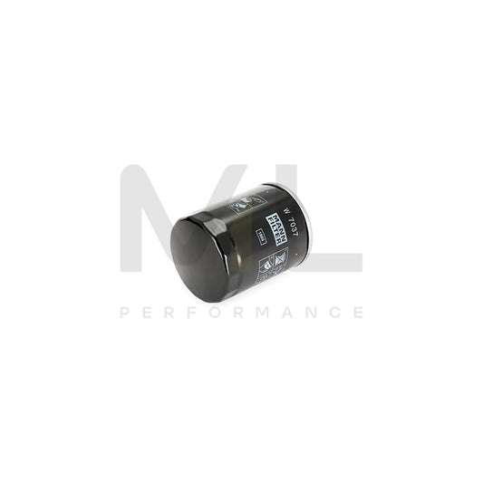 MANN-FILTER W 7037 Oil Filter Spin-on Filter, with one anti-return valve