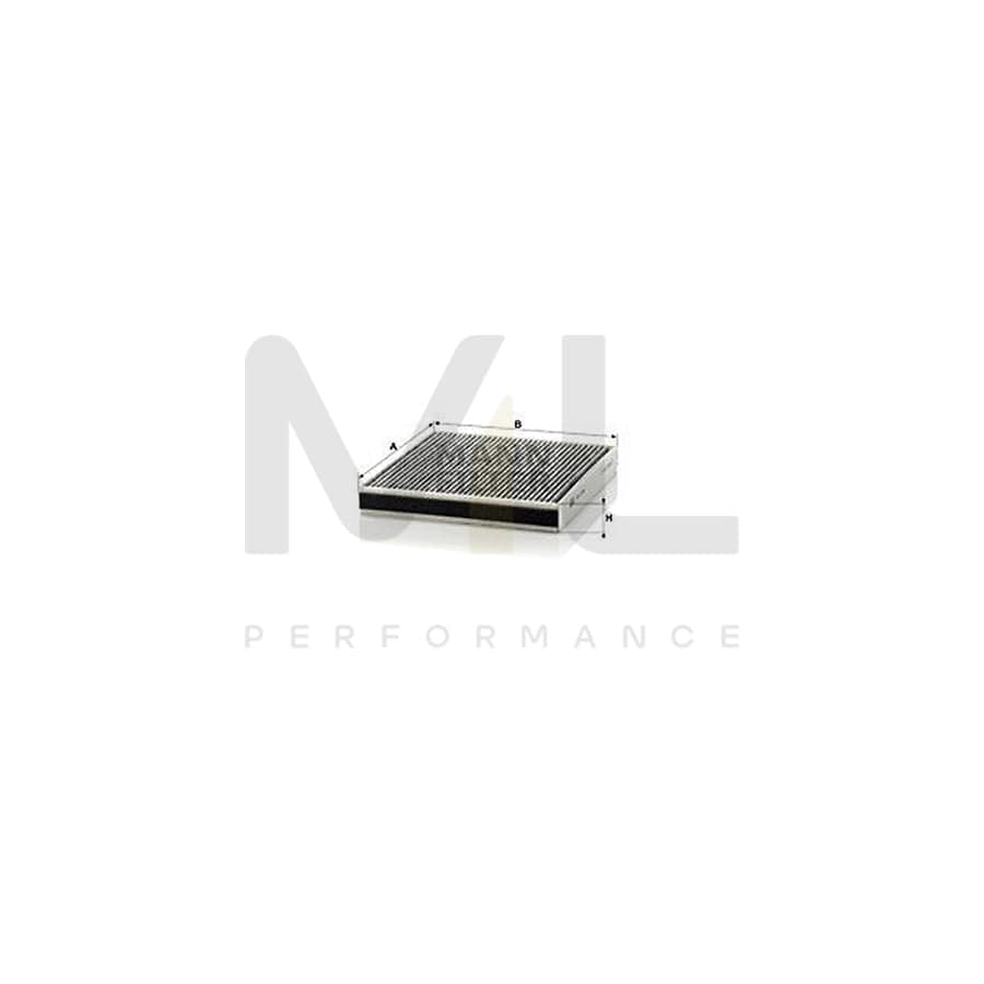 MANN-FILTER CUK 2246 Pollen filter Activated Carbon Filter