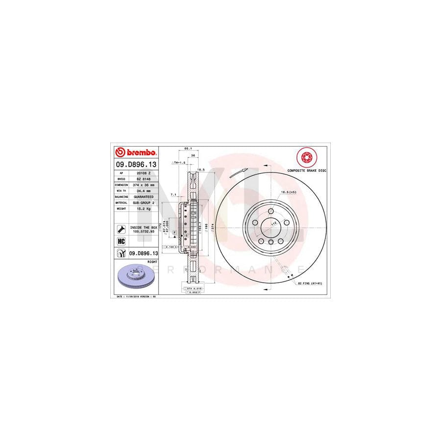 brembo-09-d896-13-brake-disc-internally-vented-coated-high-carbon-with-bolts-screws