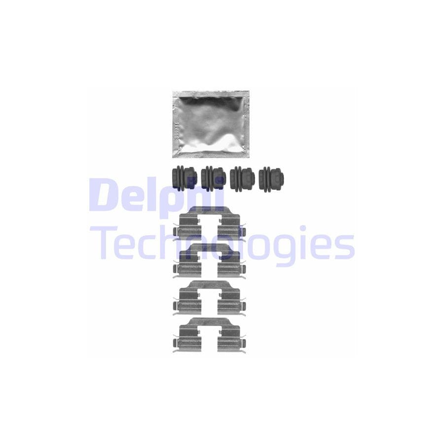Delphi Lx0665 Accessory Kit, Disc Brake Pads