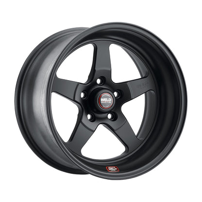 Weld 71LP-505B25A S71 Wheel 15x5.3 5x4.75 ET-17 BS2.5 Polished Center - Polished Shell