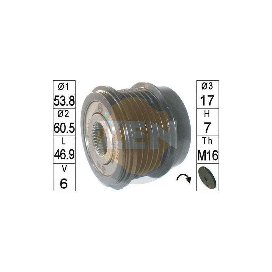 Era Zn6012 Alternator Freewheel Clutch