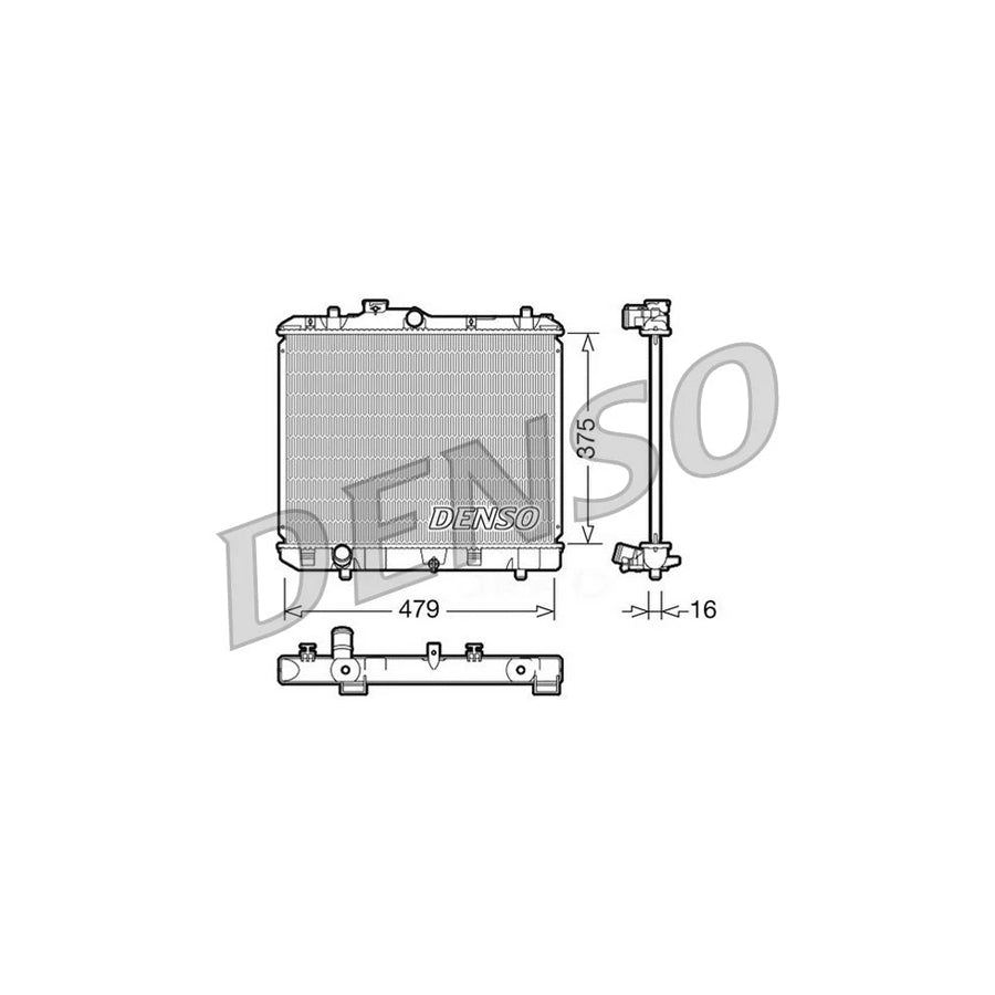 DENSO DRM47004 Engine Radiator for Suzuki Splash