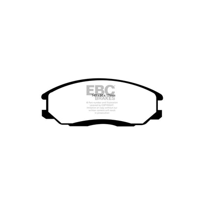 EBC DP21480 Hyundai Trajet Greenstuff Front Brake Pads - Akebono Caliper 2 | ML Performance UK Car Parts