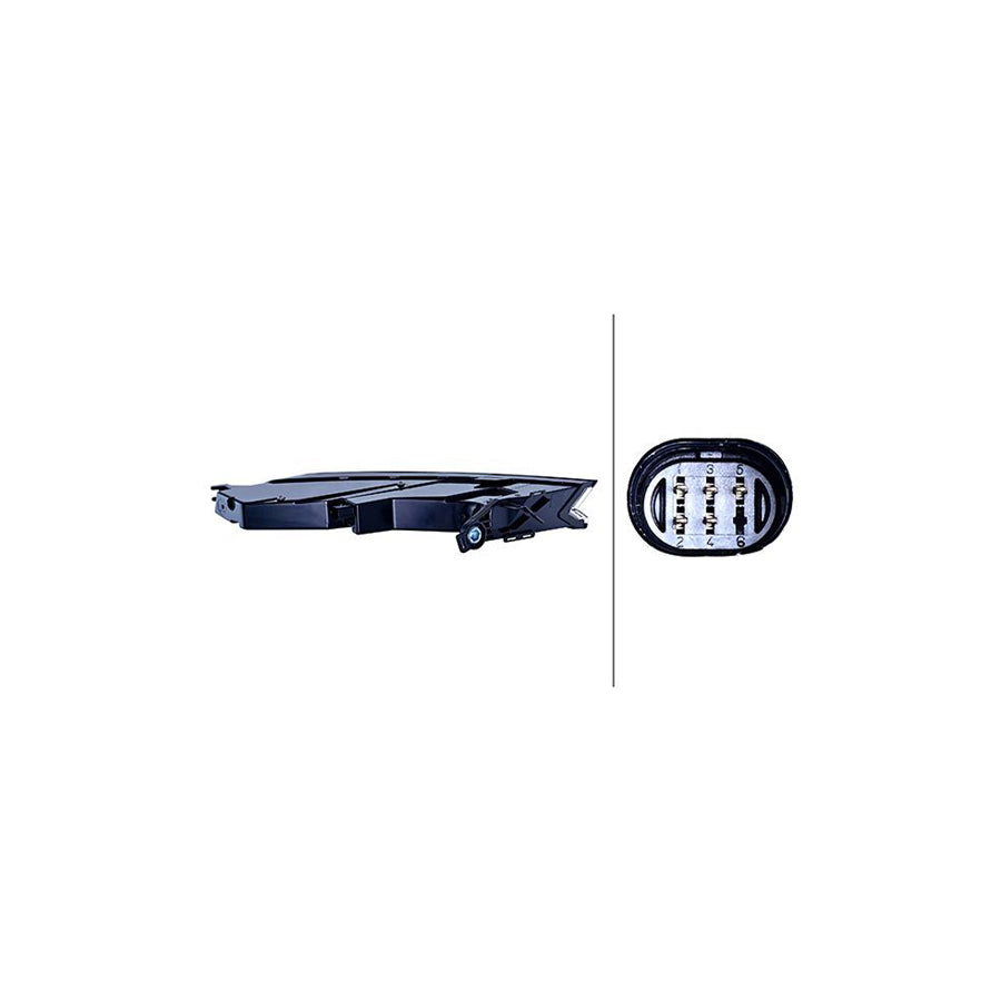 Hella 2SD 015 386-551 Rear Light For Porsche Taycan (Y1A)