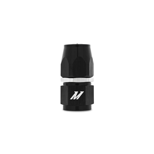 Mishimoto MMFT-SW-08-ST Aluminum -8AN Straight Fitting - Black