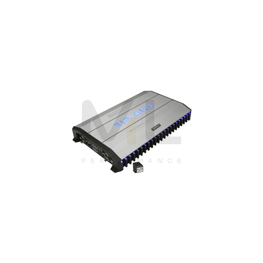 HIFONICS Brutus BRX-2000D Audio Amplifier D, with remote control, Low(30-250), Subsonic(15-55)Hz, (20-80 Hz), Bassboost 0-18dB