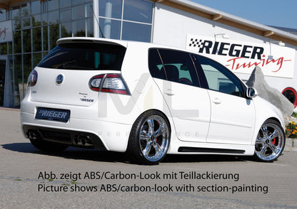 Rieger 00099752 VW Mk5 Golf Side Skirt 4 | ML Performance UK Car Parts