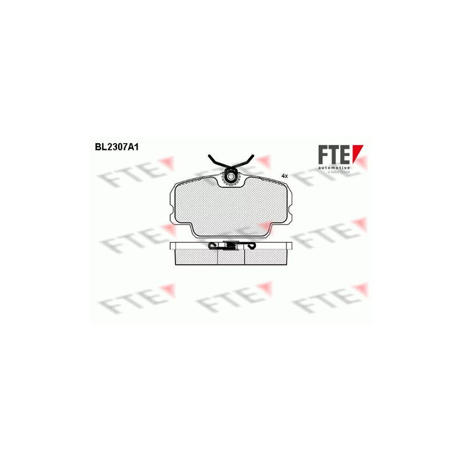 FTE Bl2307A1 Brake Pad Set