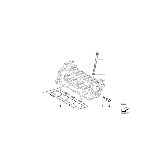 Genuine BMW 11127790955 R50 Cylinder Head Gasket Asbestos-Free 4- 0,90-1,00mm (Inc. One D)