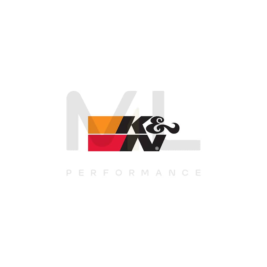 K&N 89-16180 Decal/Sticker Black Large