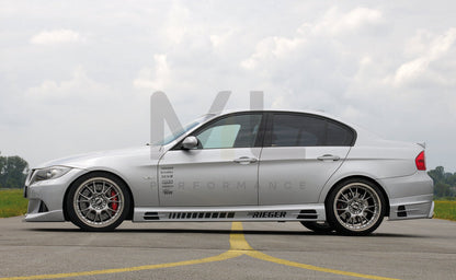 Rieger 00053405 BMW 3 Series E90 E91 Side Skirt 2 | ML Performance UK Car Parts