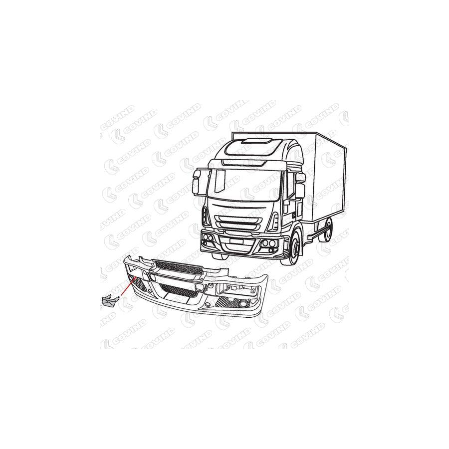 Covind 135/ 82 Cover, Bumper