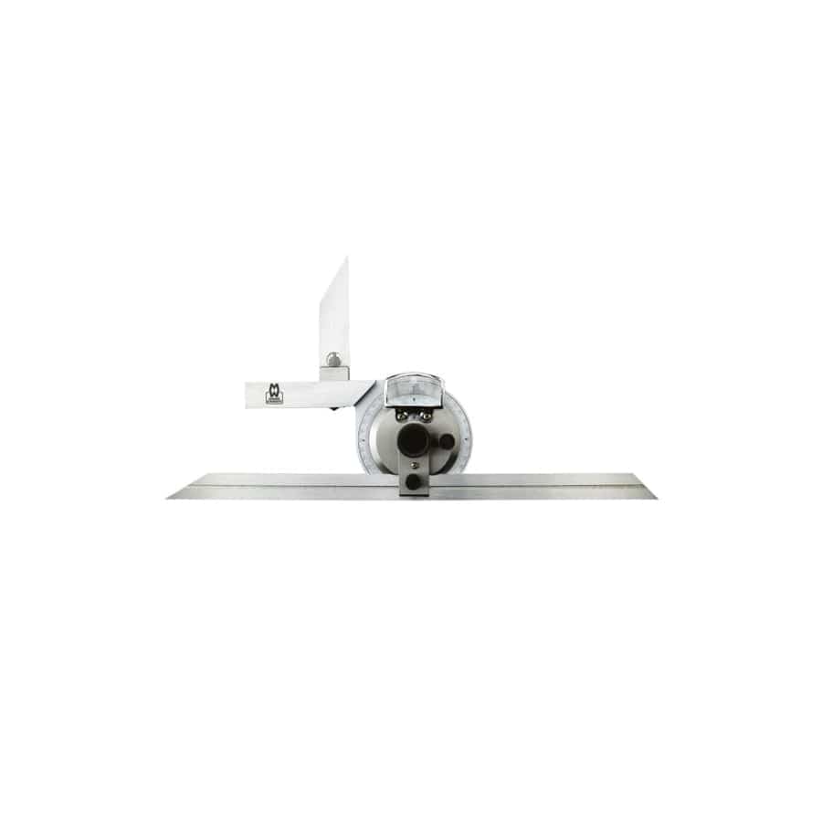 Moore &amp; Wright MAW50001 MW500-01 Universal 360° Bevel Protractor with 150/300mm Blades