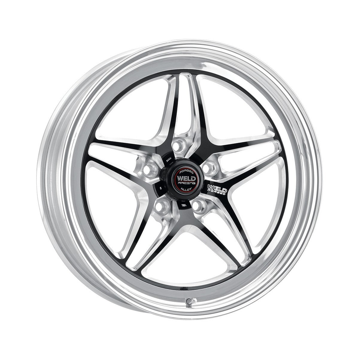 Weld 81HB0110W58A S81 Wheel 20x11 5x115 ET-5 BS5.8 Black Center - Polished Shell