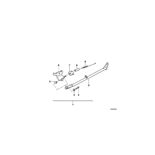 Genuine BMW 46532330455 Holder (Inc. R 80 GS)