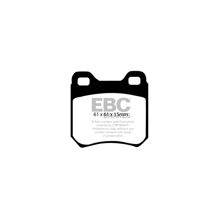EBC PD40K1452 Opel Vauxhall Ultimax Pad & Plain Disc Kit - ATE Caliper (Inc. Omega & Carlton) 3 | ML Performance UK Car Parts