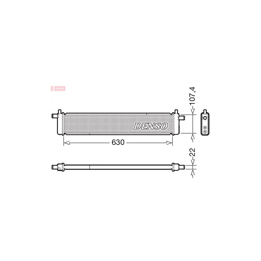 DENSO DRM51013 Engine Radiator