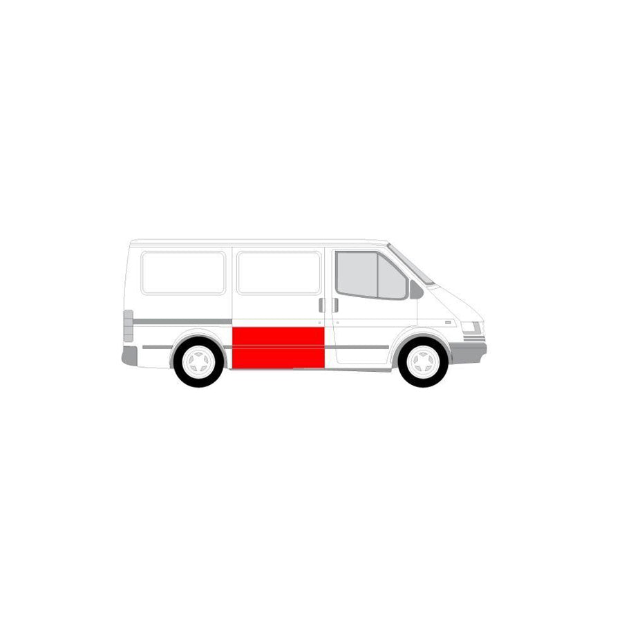 Blic 6508-01-2515158P Door, Body for Ford Transit