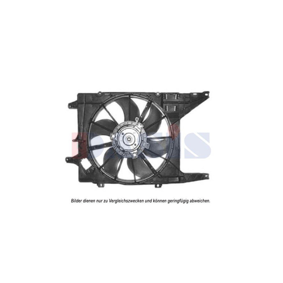 AKS Dasis 188025N Fan, Radiator