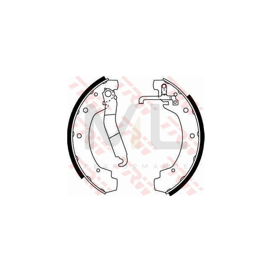 TRW GS8151 Brake Shoe Set