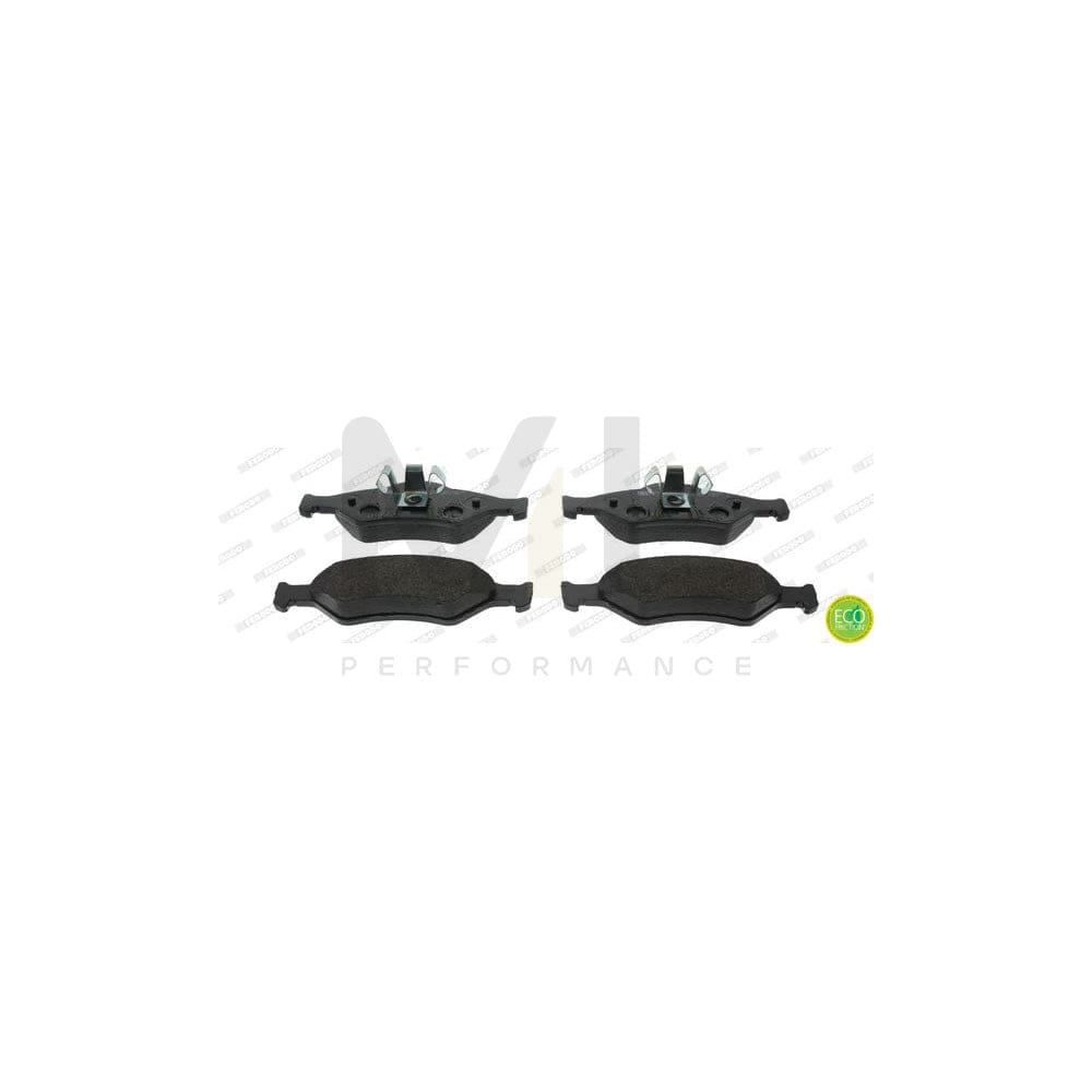 Ferodo Premier Eco Friction FDB1393 Brake Pad Set Not Prepared for Wear Indicator, With Piston Clip, Without Accessories