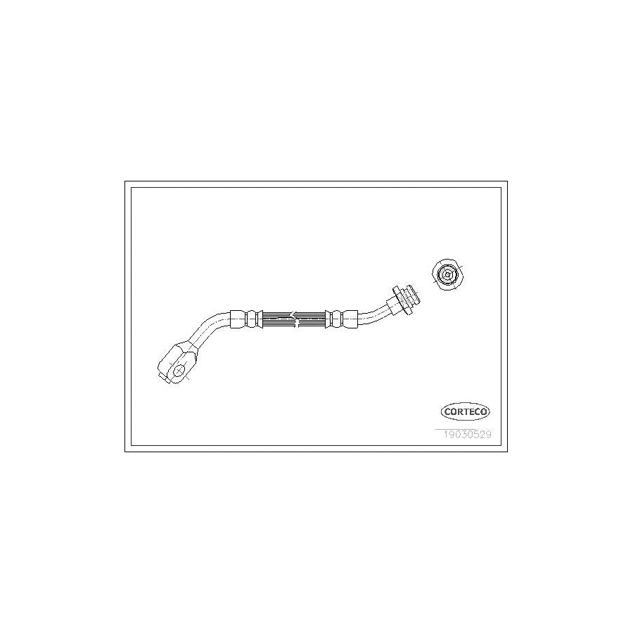 Corteco 19030529 Brake Hose