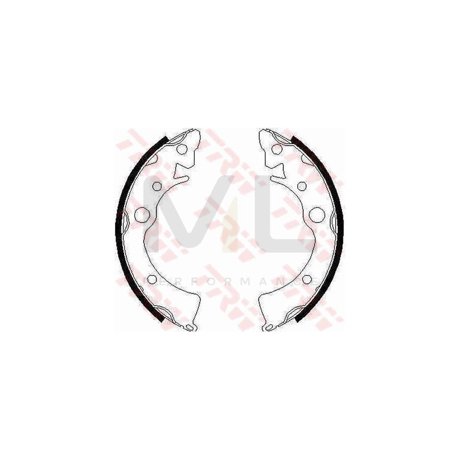 TRW GS6210 Brake Shoe Set