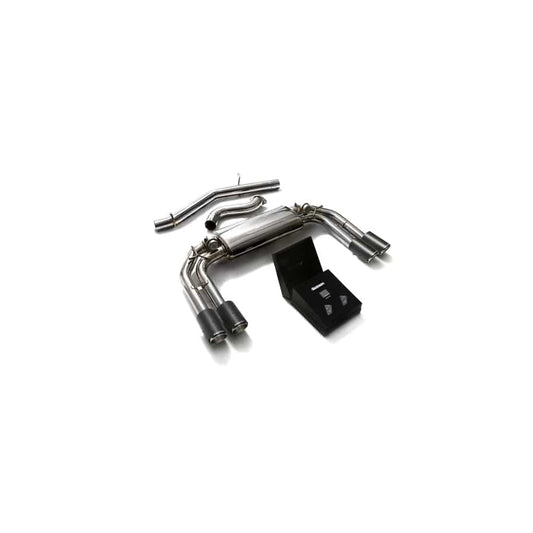 Armytrix AUVS5-QC11 Valvetronic Exhaust System Audi S3 8V 2.0 2013-2021 with Quad Carbon Fiber 3.5"