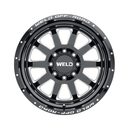 Weld W10289017501 Stealth W102 Wheel 18x9 8x170 ET0 BS5.01 Gloss Black Mill