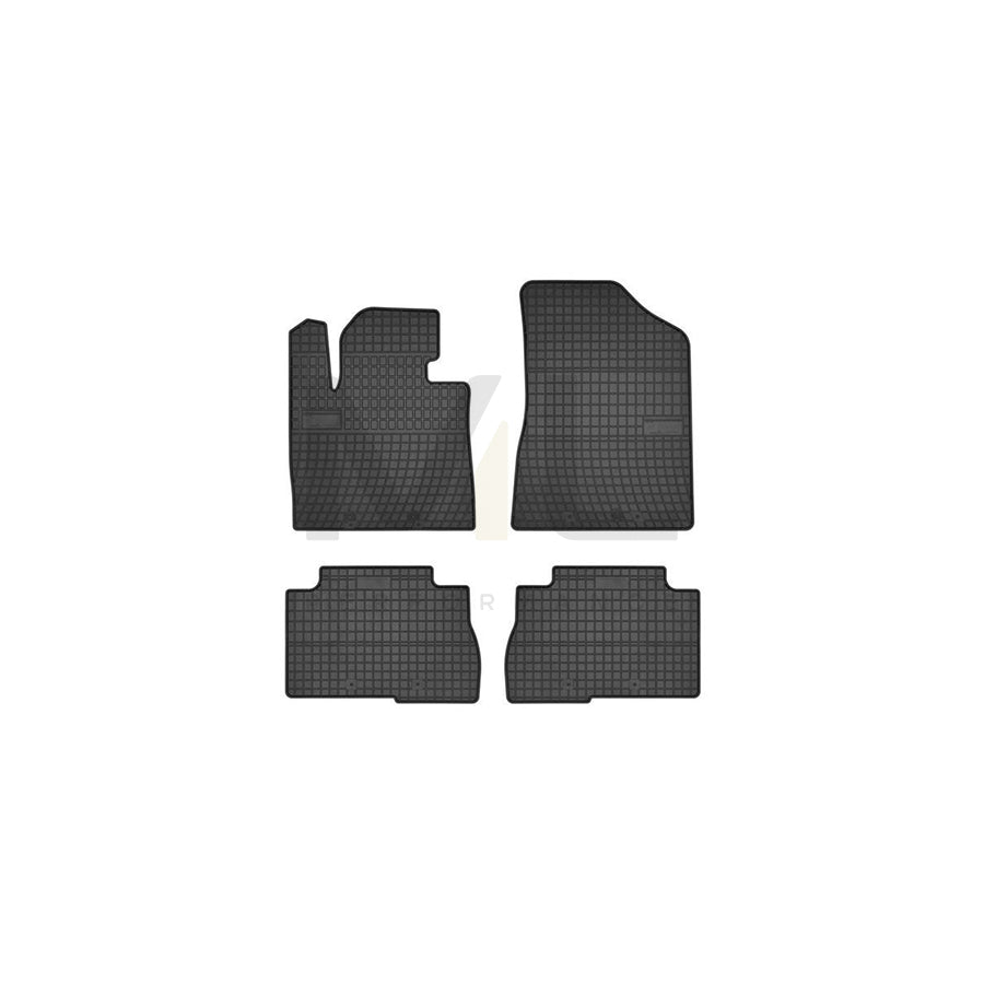 FROGUM Tailored 0434 Floor mat set for KIA Sorento II (XM) Elastomer, Front and Rear, Quantity: 4, Black, (LHD)
