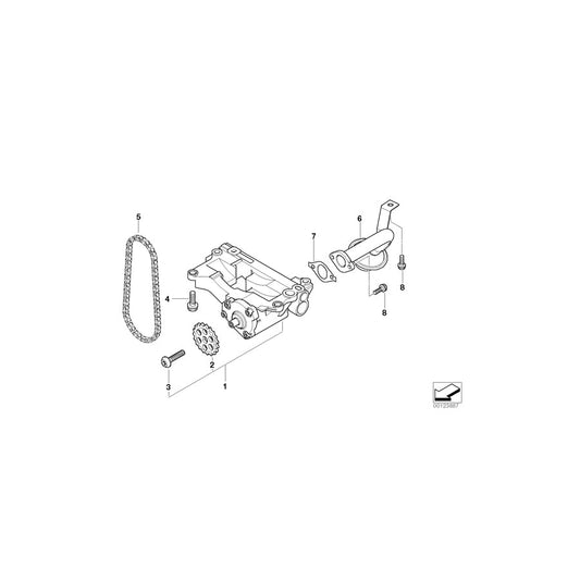 Genuine BMW 11137785695 E46 Intake Tube (Inc. 318d & 318td)