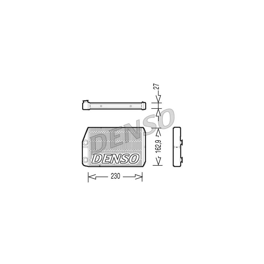 DENSO DRR09034 Heater Matrix
