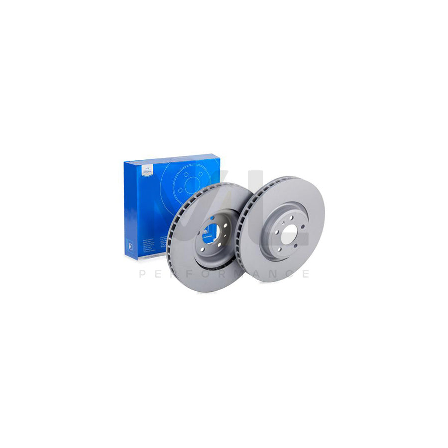 ATE 24.0134-0110.1 Brake Disc Vented, Coated, High-carbon, with bolts/screws  - 1 piece