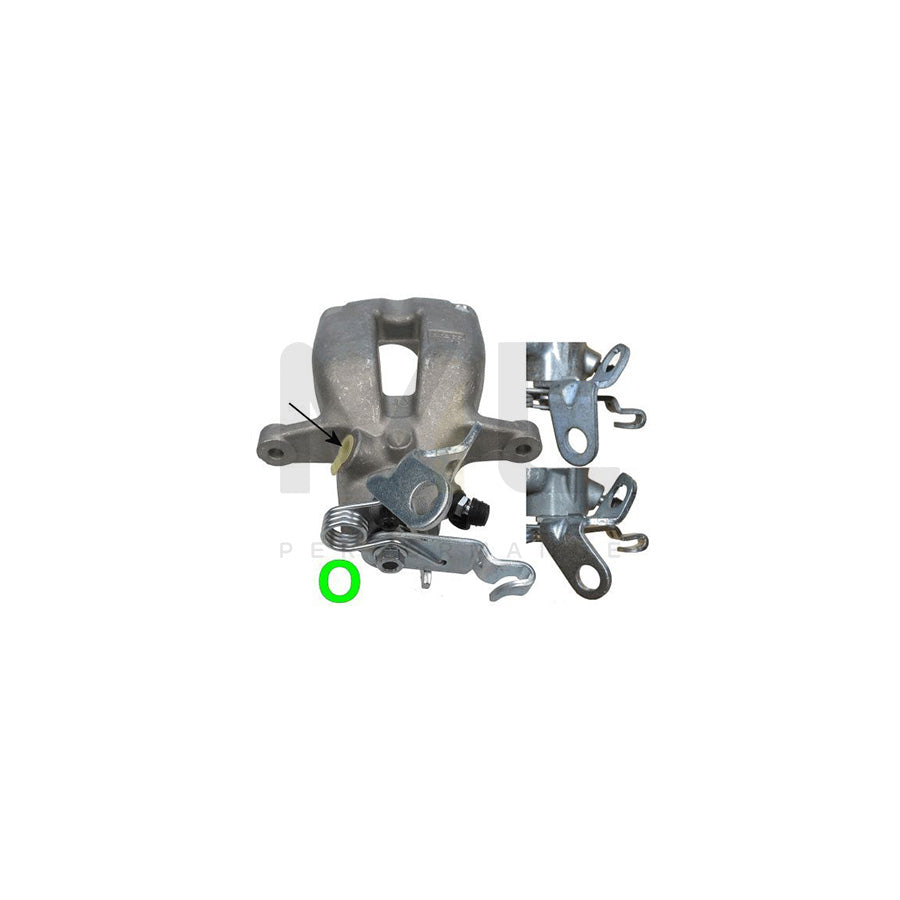 TEXTAR 38192300 Brake Caliper without holder