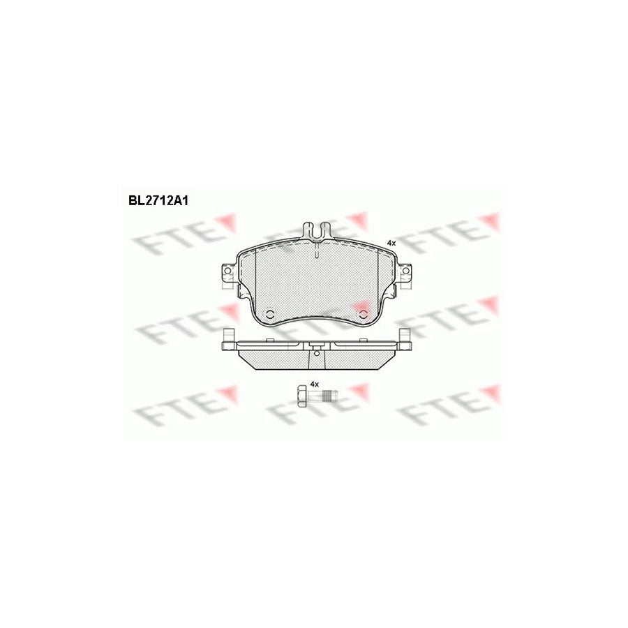 FTE 9010938 Brake Pad Set