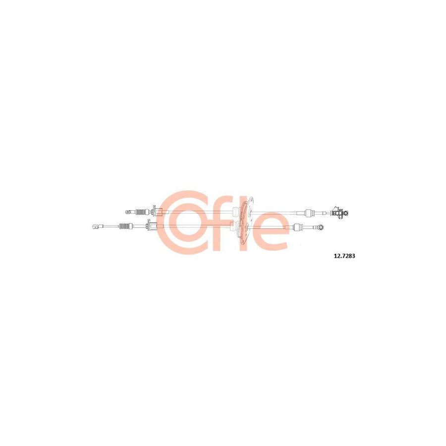 Cofle 92.12.7283 Cable, Manual Transmission