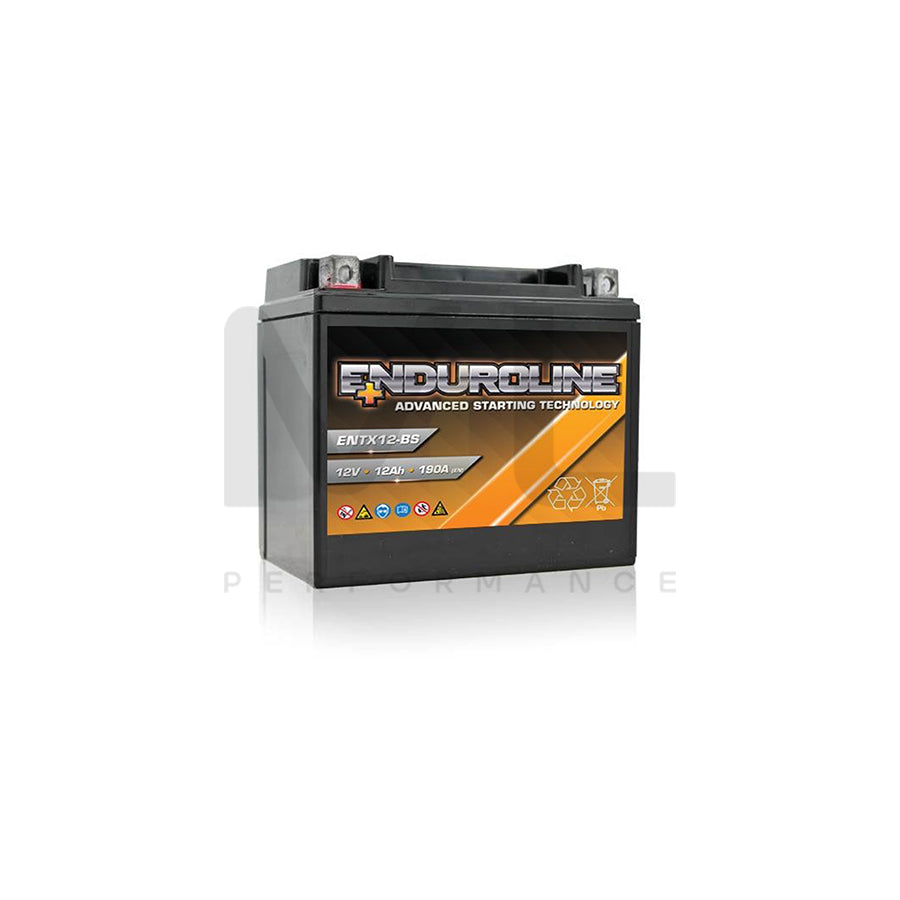 Enduroline ENTX12-BS Advanced Motorcycle Battery 12V 12Ah
