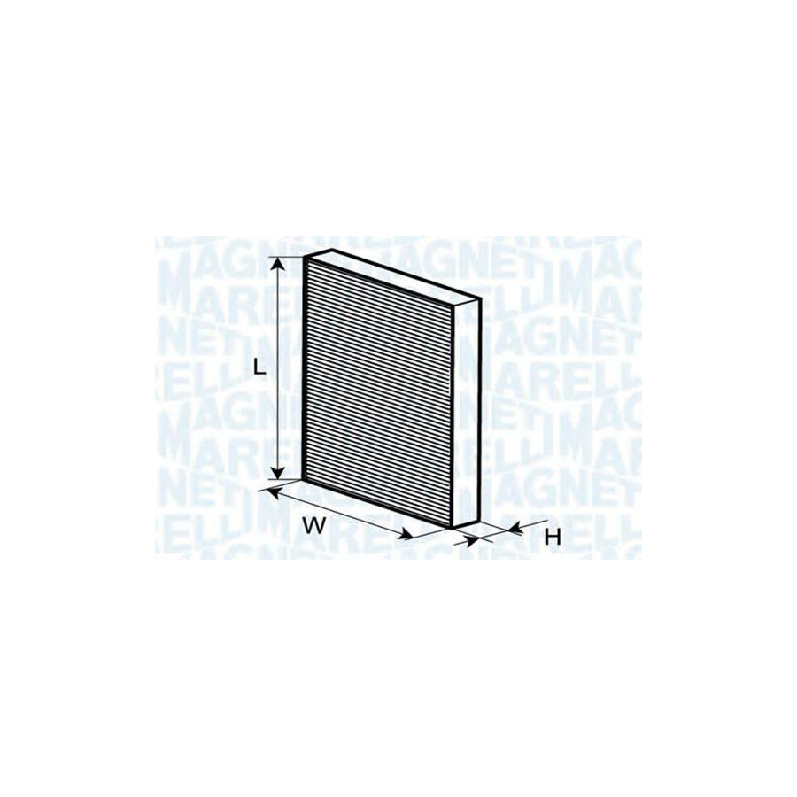 MAGNETI MARELLI 350203063830 Pollen Filter