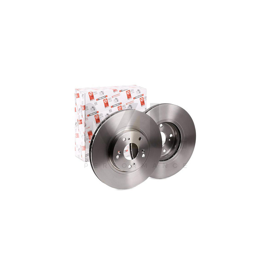 Ferodo Premier DDF1424 Brake Disc for Honda Accord Vented, With Bolts/Screws  - Pair