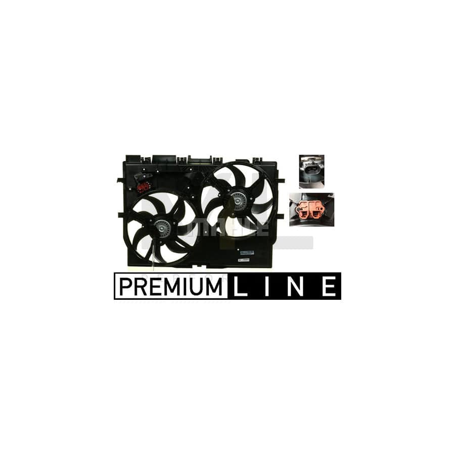 MAHLE ORIGINAL CFF 230 000P Fan, radiator for FIAT DUCATO for vehicles with automatic climate control, ???: 390mm | ML Performance Car Parts