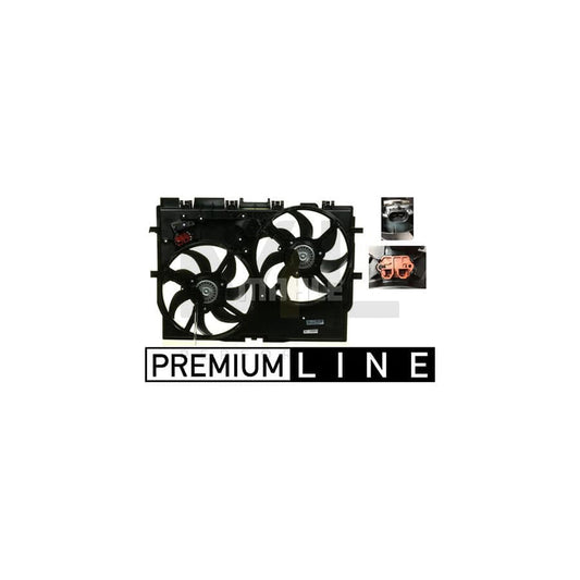 MAHLE ORIGINAL CFF 230 000P Fan, radiator for FIAT DUCATO for vehicles with automatic climate control, ???: 390mm | ML Performance Car Parts
