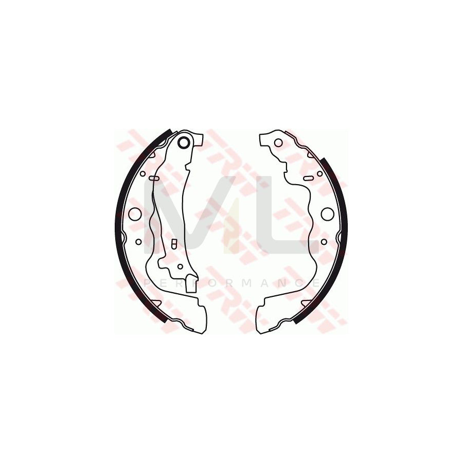 TRW GS8780 Brake Shoe Set